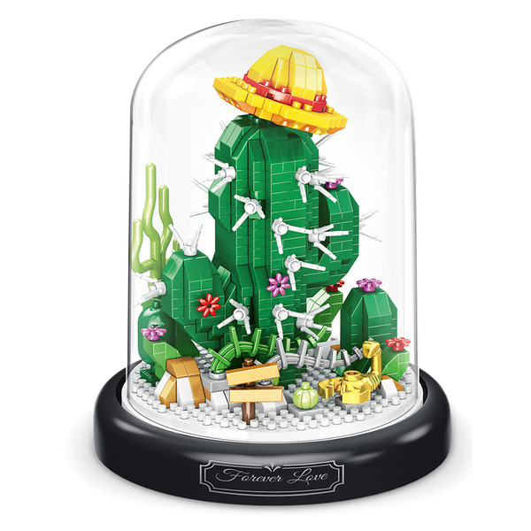 Mini jardin Cactus à construire - 558 pièces