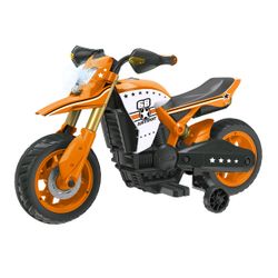Moto électrique orange 6V