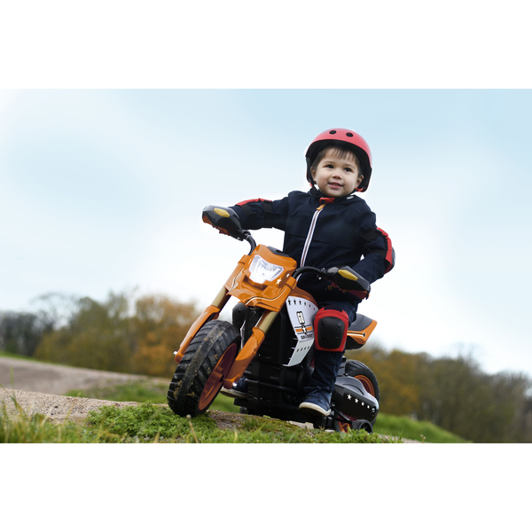 Moto électrique orange 6V
