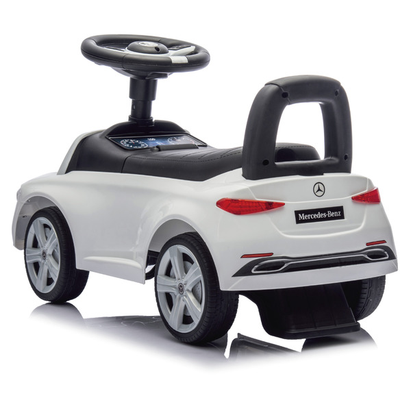 Porteur avec musique Mercedes blanche classe C