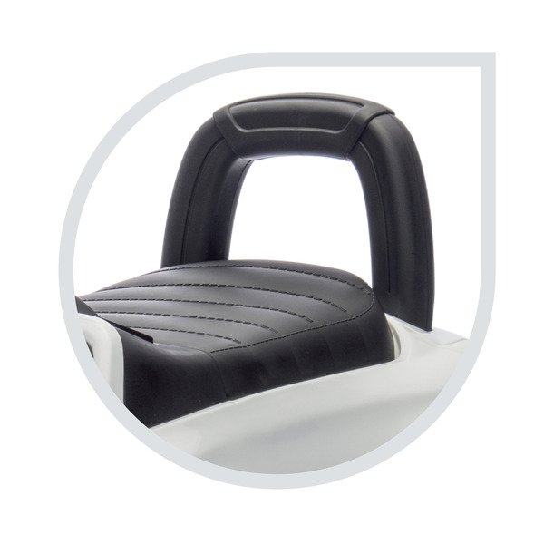 Porteur avec musique Mercedes blanche classe C