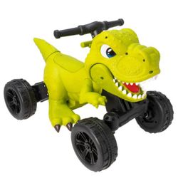 Quad électrique dinosaure vert 6V