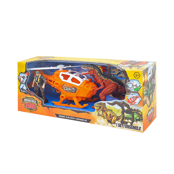 DINO VALLEY - Kit de capture de dinosaure