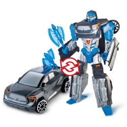 Cyber Racer : Robot transformable avec lumières et sons