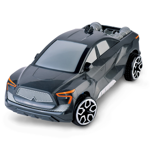 Cyber Racer : Robot transformable avec lumières et sons