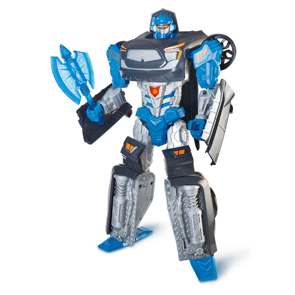 Cyber Racer : Robot transformable avec lumières et sons