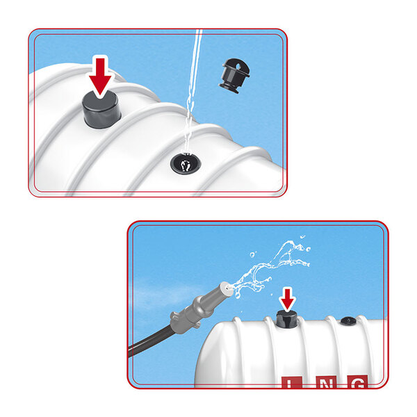 Camion conteneur ou camion citerne