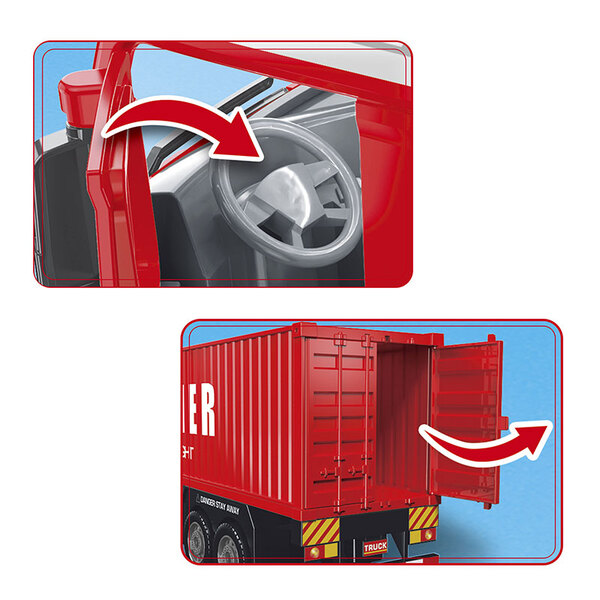 Camion conteneur ou camion citerne