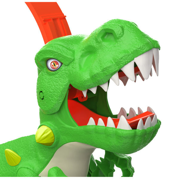 Beast Machine T-Rex Twister : Circuit de course dinosaures avec voitures