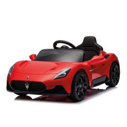 Véhicule électrique Maserati Rouge Turbo Challenge