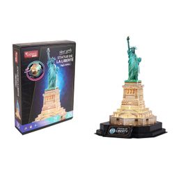 Puzzle 3D - Statut de la Liberté lumineuse