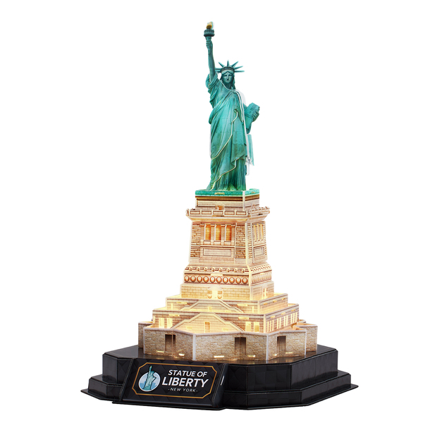 Puzzle 3D - Statut de la Liberté lumineuse