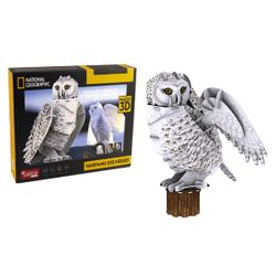 Harfang des neiges - Puzzle 3D National Geographic