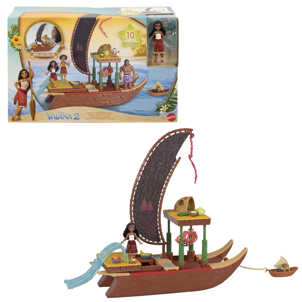 Coffret La Pirogue de Vaiana 2 - Disney Princesses