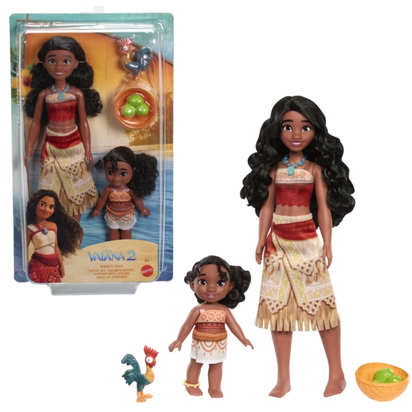 Coffret de poupées Vaiana et Simea 