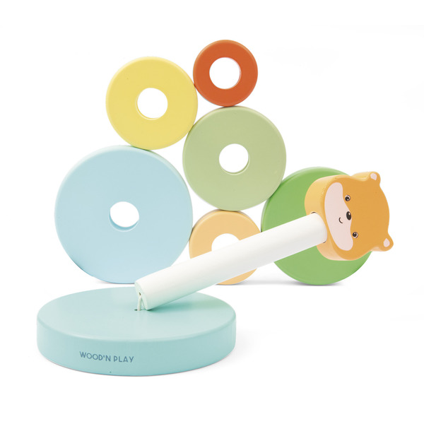 pyramide en bois à assembler