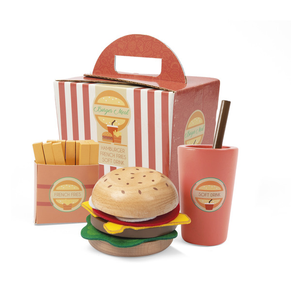 Coffret accessoire de cuisine hamburger 