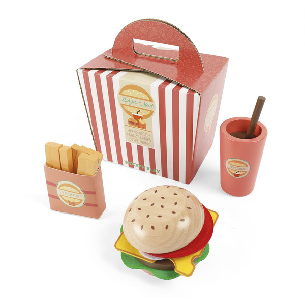 Coffret accessoire de cuisine hamburger 