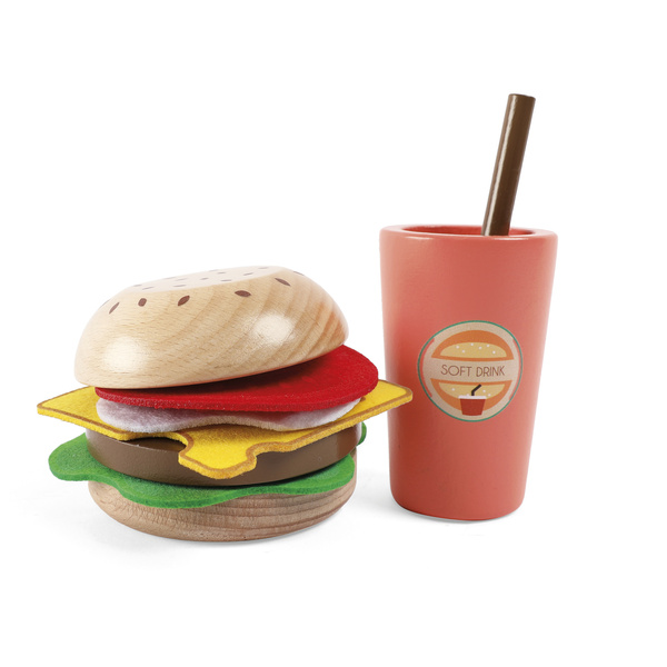 Coffret accessoire de cuisine hamburger 