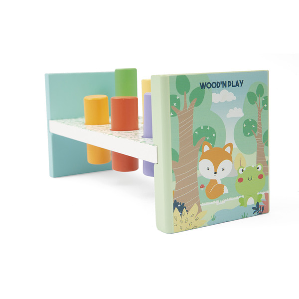 Banc à marteler en bois