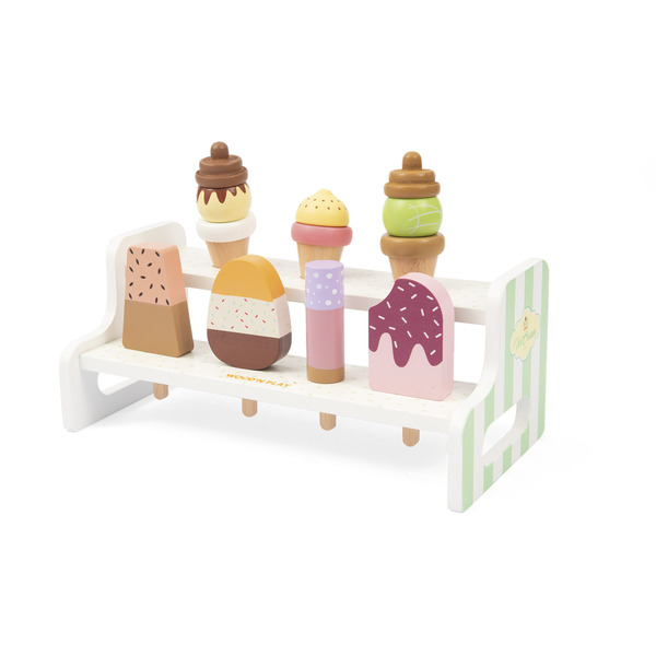 coffret de glaces en bois pour enfant