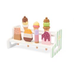 coffret de glaces en bois pour enfant