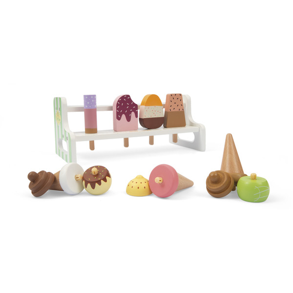 coffret de glaces en bois pour enfant
