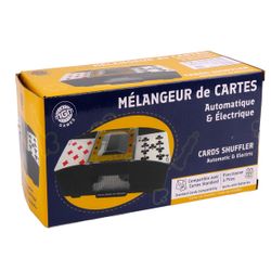 Boitier mélangeur de cartes de poker