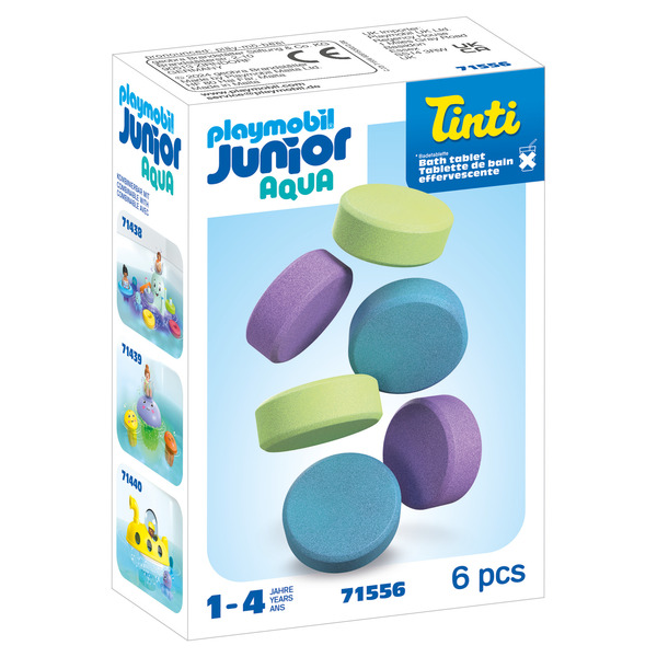 71556 - Playmobil Junior Aqua & Tinti - Recharge tablettes de bain