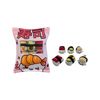 Coussin peluche kawaii avec 6 mini sushis