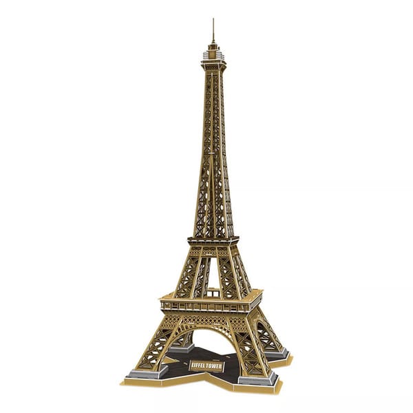 Puzzle 3D Tour Eiffel National Geographic - 80pc