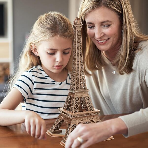 Puzzle 3D Tour Eiffel National Geographic - 80pc