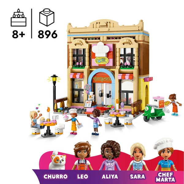 42655 - LEGO® Friends - Le restaurant et l’école de cuisine