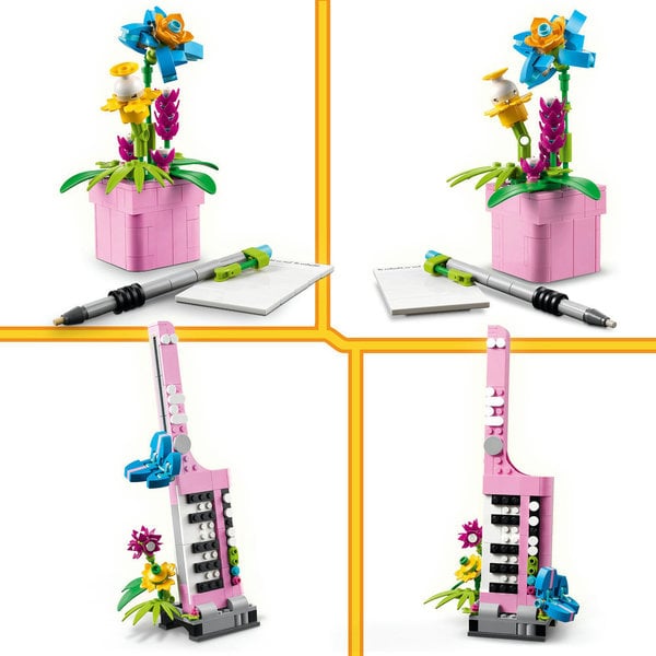 31169 - LEGO® Creator - La machine à écrire avec des fleurs