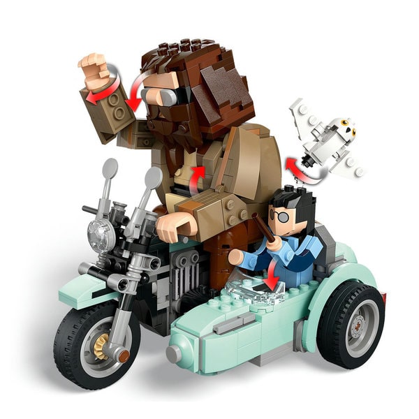 76443 - LEGO® Harry Potter - La balade en moto de Hagrid et Harry