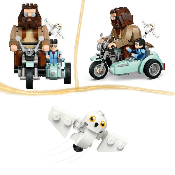 76443 - LEGO® Harry Potter - La balade en moto de Hagrid et Harry