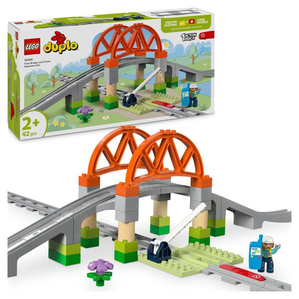 10426 - LEGO® DUPLO - Set d extension : Les rails et le pont du train