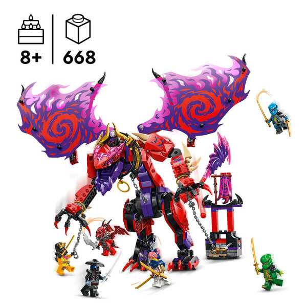 71832 - LEGO® Ninjago - Croc-de-Tonnerre : le Dragon du Chaos