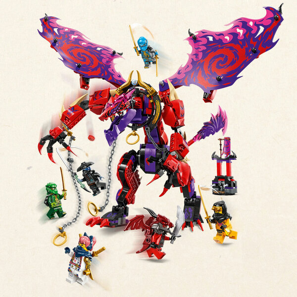 71832 - LEGO® Ninjago - Croc-de-Tonnerre : le Dragon du Chaos