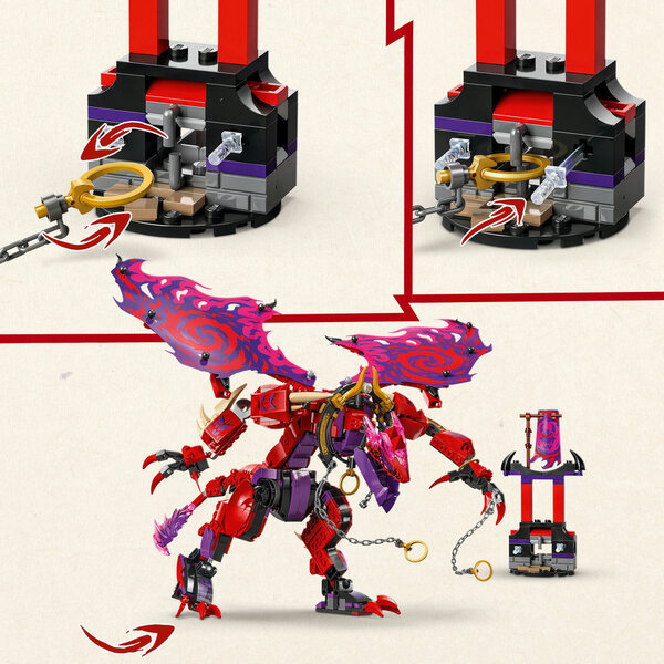 71832 - LEGO® Ninjago - Croc-de-Tonnerre : le Dragon du Chaos