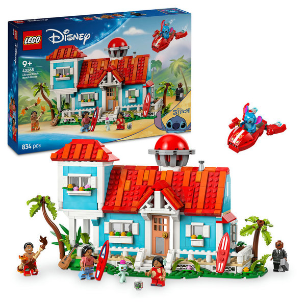 43268 - LEGO® Disney - La maison sur la plage de Lilo et Stitch