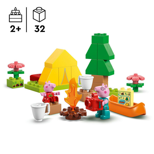 10452 - LEGO®  DUPLO Peppa Pig - Les Vacances au Camping