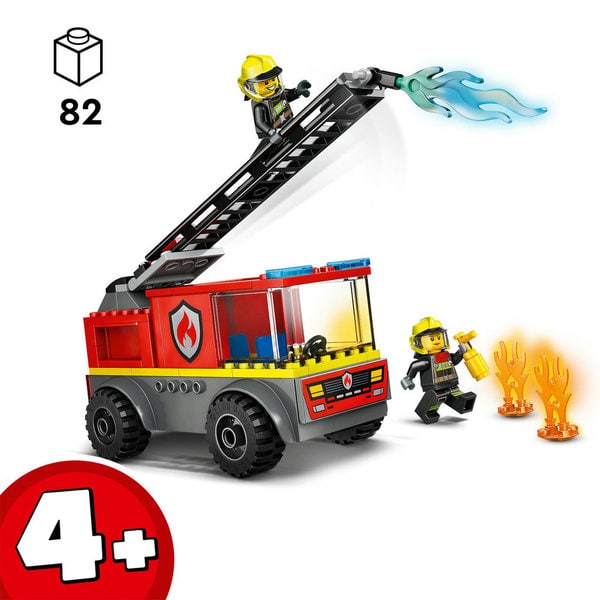 60463 - LEGO® City - Camion de pompiers avec échelle