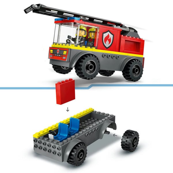 60463 - LEGO® City - Camion de pompiers avec échelle