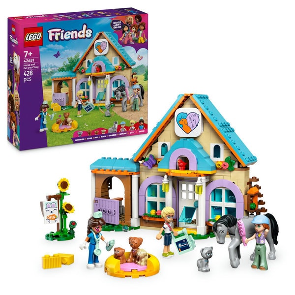 42651 - LEGO® Friends - La clinique vétérinaire pour chevaux et animaux de compagnie