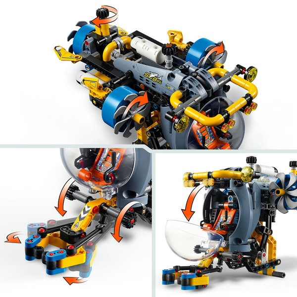 42201 - LEGO® Technic - Le sous-marin de recherche en haute mer