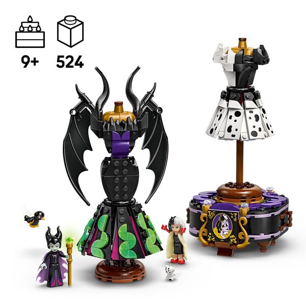 43262 - LEGO® Disney™ - Les robes de Maléfique et Cruella D’Enfer