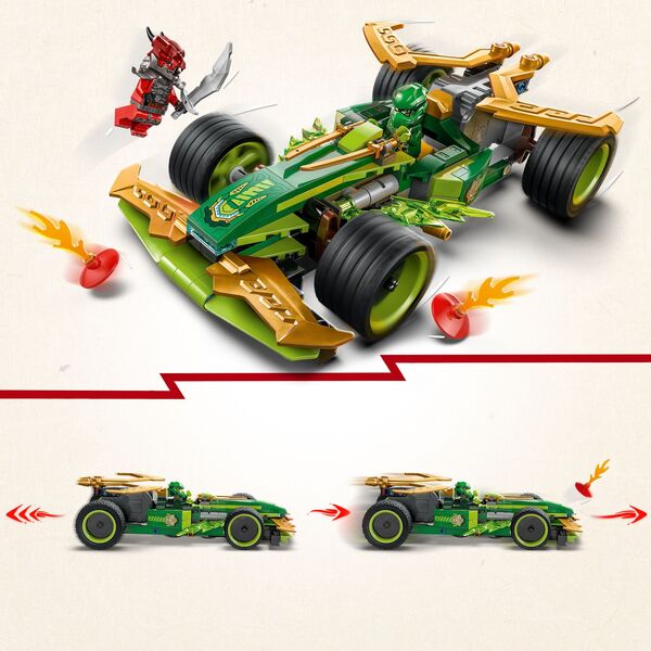 71828 - LEGO® Ninjago - La voiture de course à rétrofriction de Lloyd