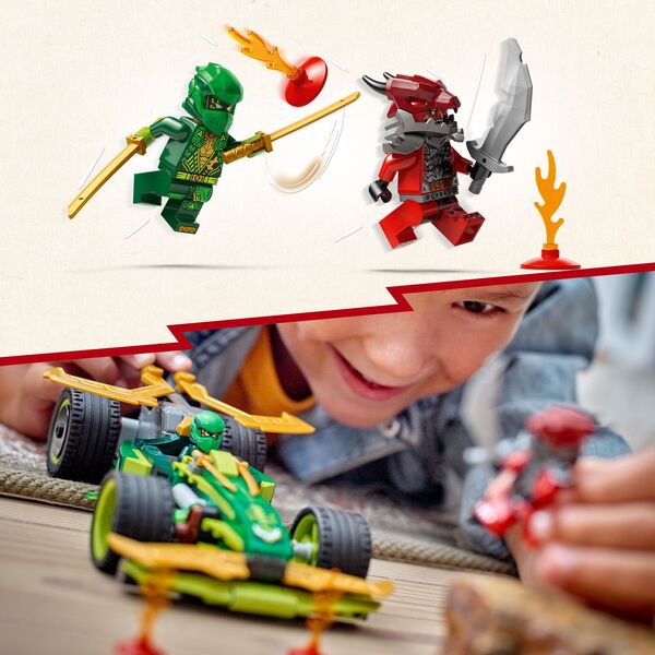 71828 - LEGO® Ninjago - La voiture de course à rétrofriction de Lloyd