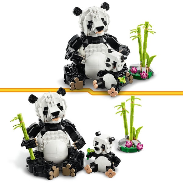 31165 - LEGO® Creator - Animaux sauvages : la famille de pandas